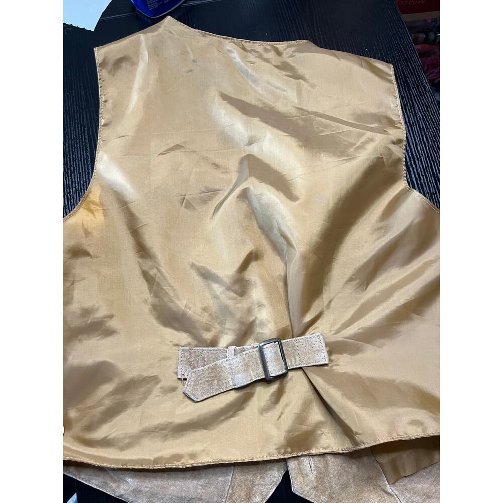 Tan/Camel Color Suede Button-up Vest by Two Twenty - image 10